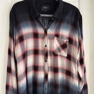 Rails Plaid Button up.